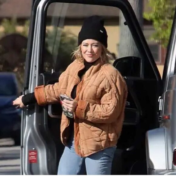 Free People Dolman Quilted Knit Jacket - Red (Rare Color!) - Picture 13 of 13